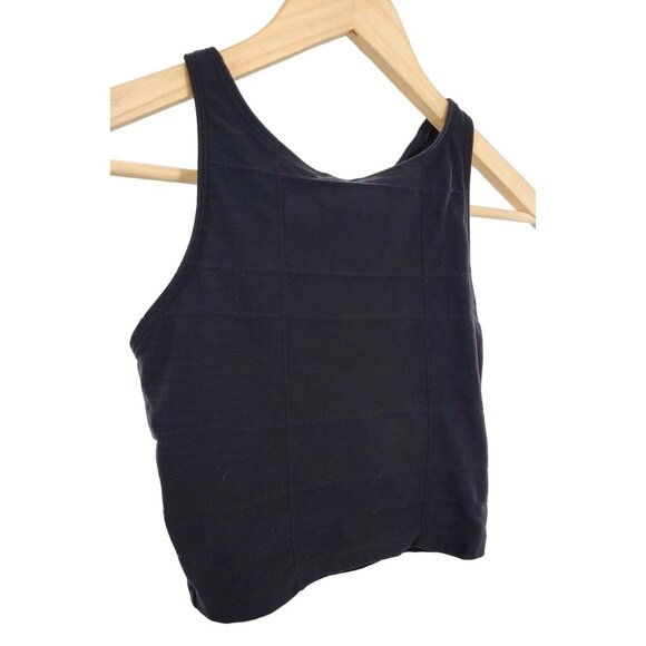 Nike XS Activewear Top Built-in Sports Bra Shirt Sleeveless Tank Cutout Back - Picture 2 of 11